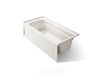 KOHLER Archer 66" x 32" alcove bath, right drain