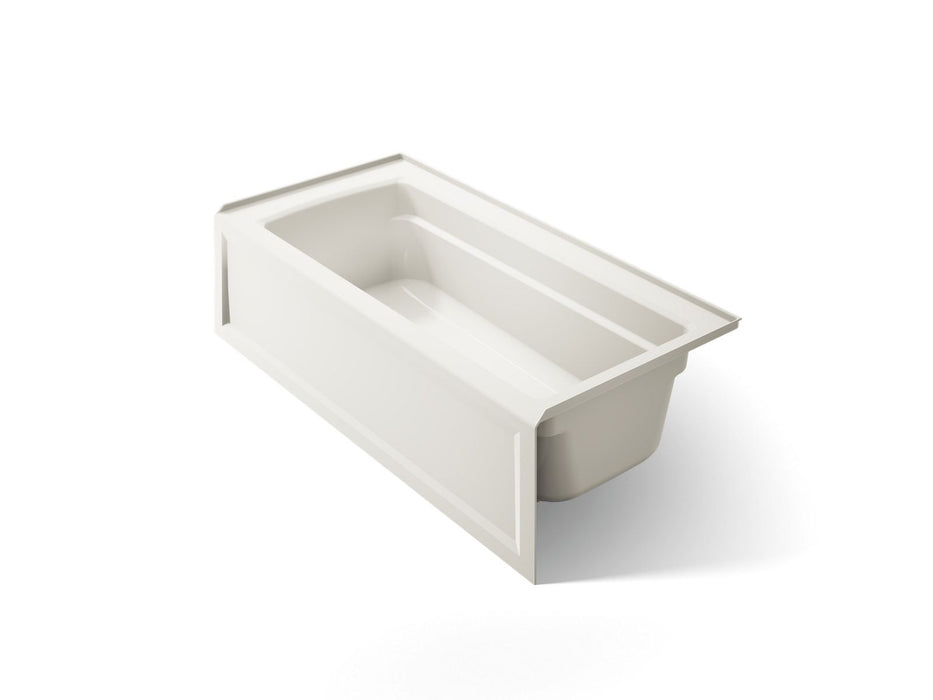 KOHLER Archer 66" x 32" alcove bath, right drain