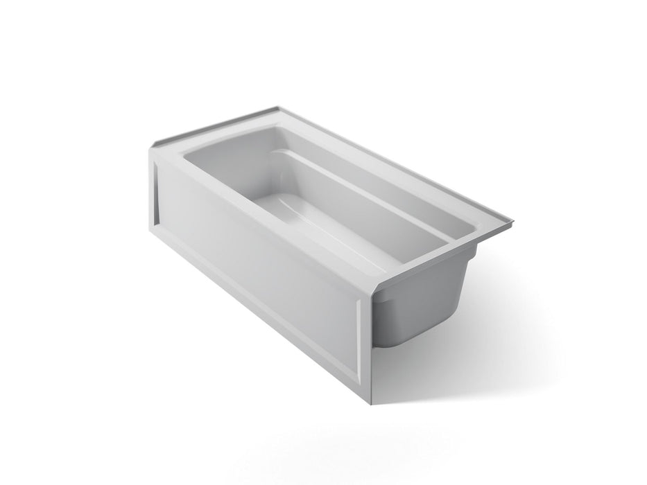 KOHLER Archer 66" x 32" alcove bath, right drain