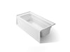 KOHLER Archer 66" x 32" alcove bath, right drain