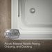 KOHLER K-1948-W1 Archer 66" x 32" drop-in bath with Bask heated surface, ice grey - view 3