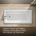 KOHLER Archer 66" x 32" drop-in whirlpool