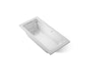 KOHLER Archer 66" x 32" drop-in Heated BubbleMassage air bath