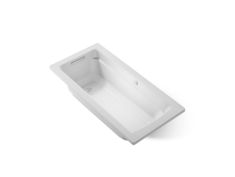 KOHLER Archer 66" x 32" drop-in Heated BubbleMassage air bath