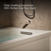 KOHLER K-1949-GHRA Archer 66" x 32" alcove Heated BubbleMassage air bath, right drain, biscuit - view 4