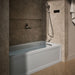 KOHLER Archer 66" x 32" alcove Heated BubbleMassage air bath, right drain