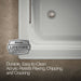 KOHLER K-1949-H Archer 66" x 32" drop-in heated whirlpool bath, ice grey - view 4
