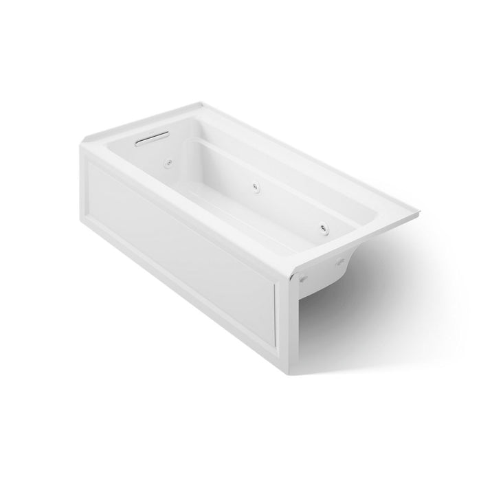 KOHLER Archer 66" x 32" alcove heated whirlpool, left hand