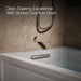 KOHLER K-1949-LA Archer 66" x 32" integral apron whirlpool with integral flange and left-hand drain, ice grey - view 5