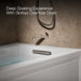 KOHLER K-1949-XGHRA Archer 66" x 32" alcove Heated BubbleMassage air bath and whirlpool, right drain, white - view 4