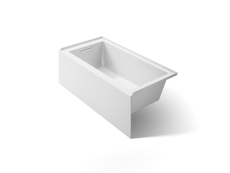 KOHLER K-1956-LA Underscore 60" x 30" alcove bath, left drain