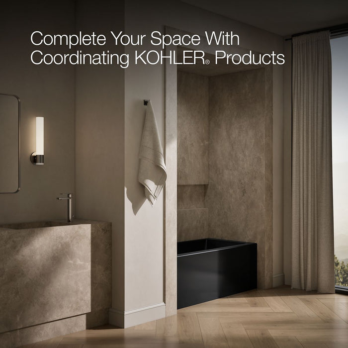 KOHLER Underscore 60" x 30" alcove bath, left drain
