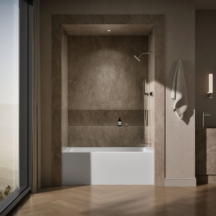KOHLER Underscore 60" x 30" alcove bath right drain
