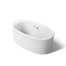 KOHLER K-1966-GHW Sunstruck 65-1/2" x 35-1/2" freestanding Heated BubbleMassage air bath with Bask heated surface and st