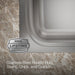 KOHLER Verse 33" top-mount single-bowl kitchen sink