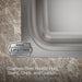 KOHLER Verse 33" top-mount single-bowl kitchen sink