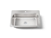 KOHLER K-20060-1 Verse 33" top-mount single-bowl kitchen sink