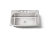 KOHLER K-20060-3 Verse 33" top-mount single-bowl kitchen sink