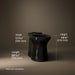 KOHLER Betello Elongated toilet bowl with skirted trapway