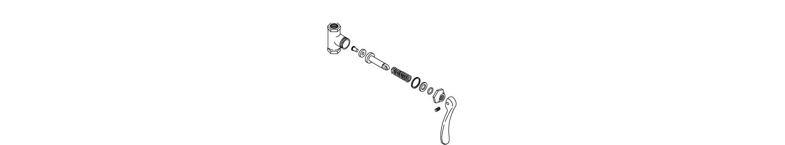 KOHLER K-20174-CP Self Closing Valve, 3/8