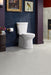 KOHLER K-20197-RA Betello Two-piece elongated toilet with skirted trapway, 1.28 gpf