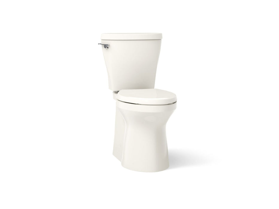 KOHLER K-20197 Betello Two-piece elongated toilet with skirted trapway, 1.28 gpf