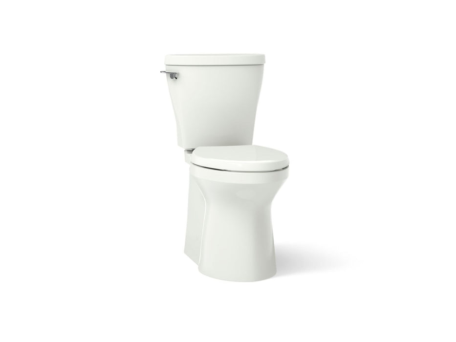 KOHLER K-20197 Betello Two-piece elongated toilet with skirted trapway, 1.28 gpf