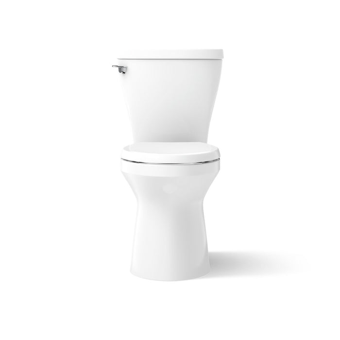 KOHLER K-20197 Betello Two-piece elongated toilet with skirted trapway, 1.28 gpf
