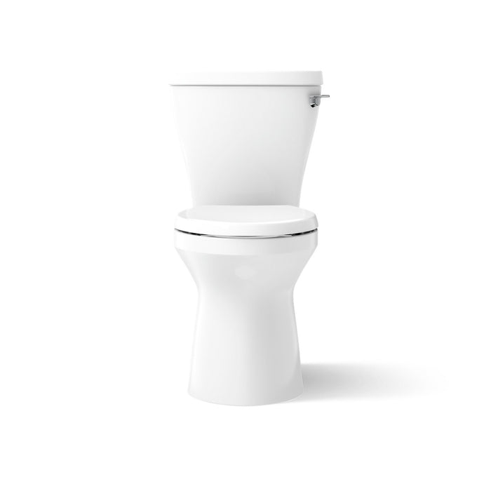 KOHLER K-20197 Betello Two-piece elongated toilet with skirted trapway, 1.28 gpf