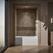 KOHLER Underscore 60" x 30" alcove bath, right drain