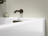 KOHLER K-20202-RA Underscore 60" x 32" alcove bath, right drain