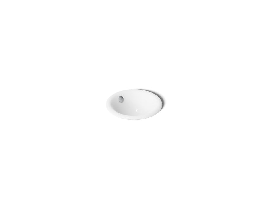 KOHLER K-20211 Iron Plains 12" round drop-in/undermount/vessel bathroom sink