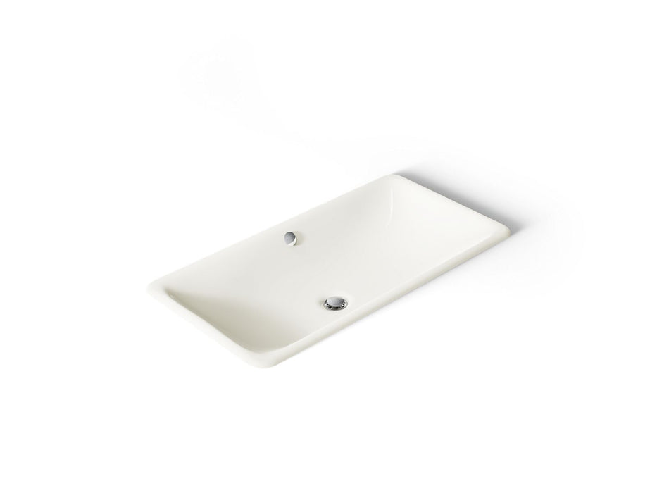 KOHLER Iron Plains 30" rectangular drop-in/undermount bathroom sink