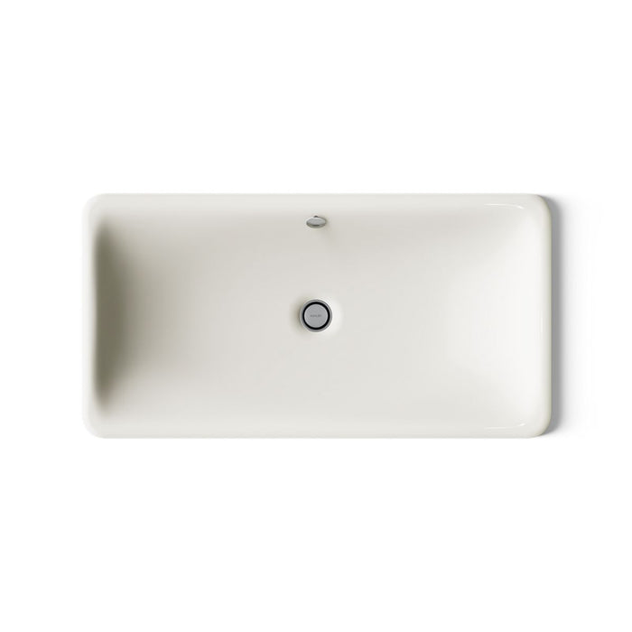 KOHLER Iron Plains 30" rectangular drop-in/undermount bathroom sink