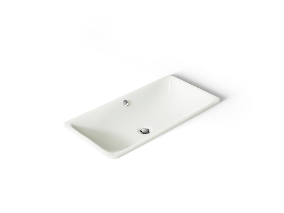 KOHLER Iron Plains 30" rectangular drop-in/undermount bathroom sink