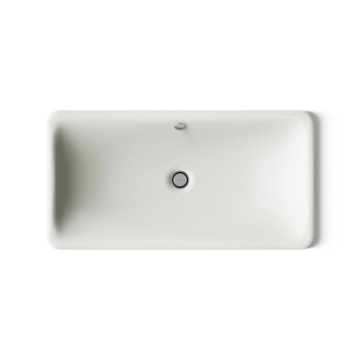 KOHLER Iron Plains 30" rectangular drop-in/undermount bathroom sink