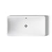 KOHLER Iron Plains 30" rectangular drop-in/undermount/vessel bathroom sink with White painted underside