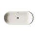 KOHLER K-20213-B Iron Plains 33" oval drop-in/undermount/vessel bathroom sink with Biscuit painted underside