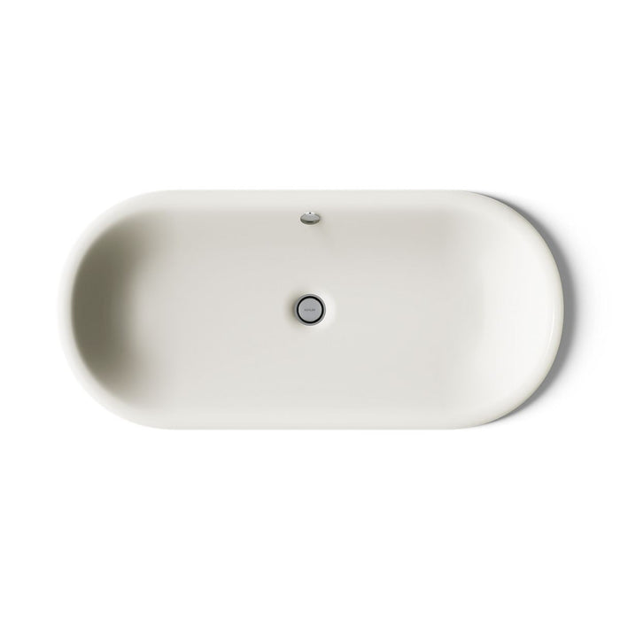 KOHLER Iron Plains 33" oval drop-in/undermount bathroom sink