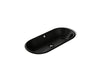 KOHLER Iron Plains 33" oval drop-in/undermount bathroom sink