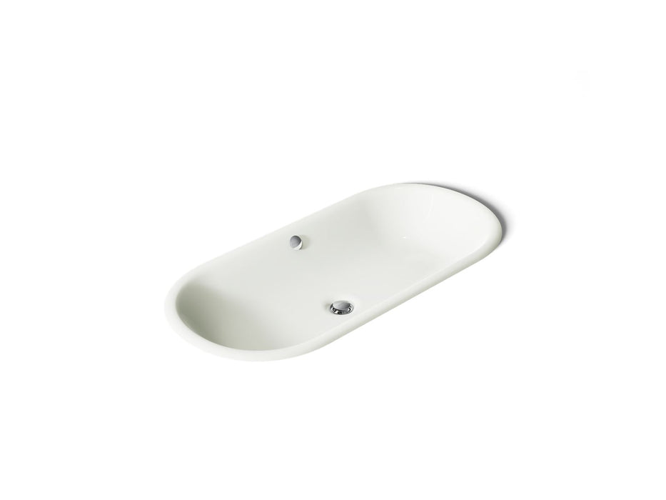 KOHLER Iron Plains 33" oval drop-in/undermount bathroom sink