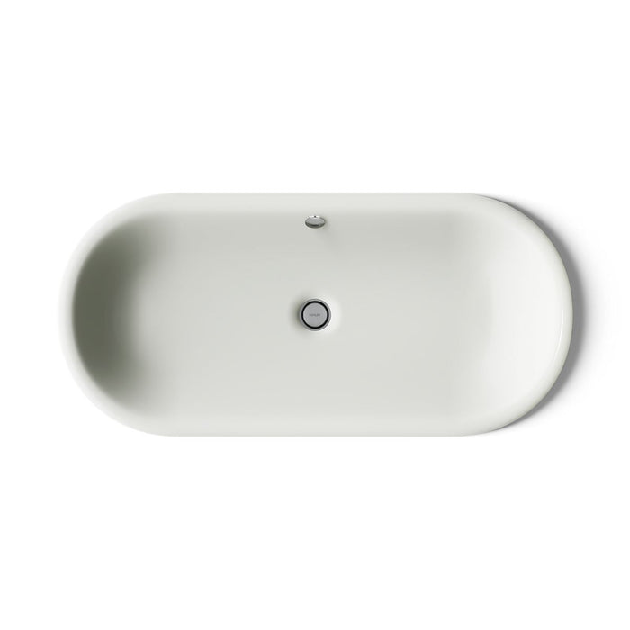 KOHLER Iron Plains 33" oval drop-in/undermount bathroom sink