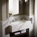 KOHLER K-20213-B Iron Plains 33" oval drop-in/undermount/vessel bathroom sink with Biscuit painted underside - view 5