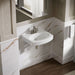 KOHLER K-2028-4 Pinoir 22" oval wall-mount bathroom sink