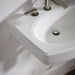 KOHLER K-2028-8 Pinoir 22" oval wall-mount bathroom sink