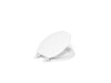 KOHLER K-20455 Ridgewood Quiet-Close round-front toilet seat
