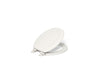 KOHLER Stonewood Quiet-Close round-front toilet seat