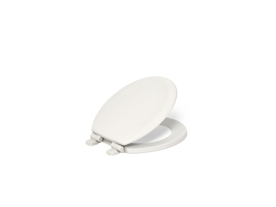 KOHLER Stonewood Quiet-Close round-front toilet seat