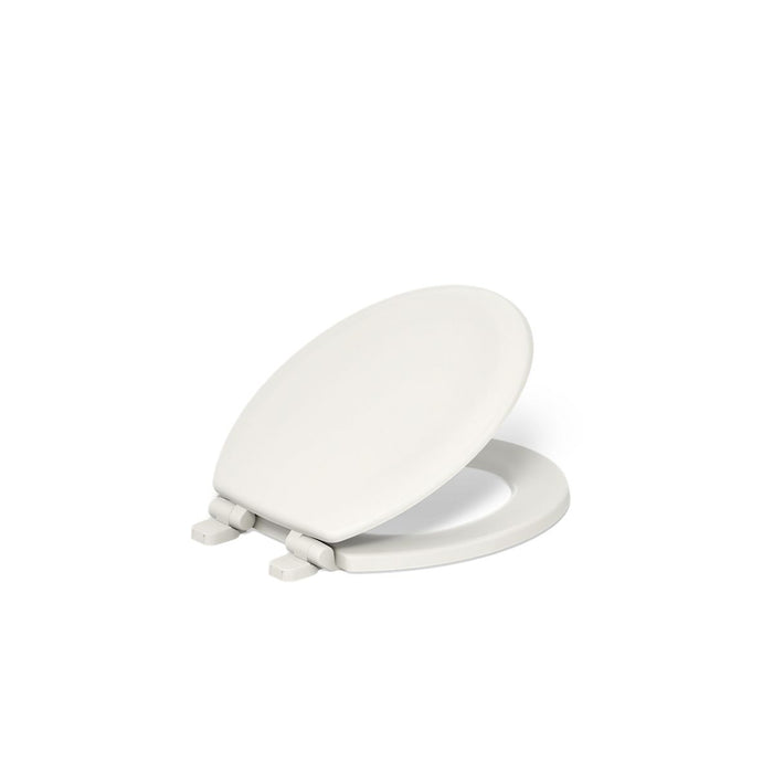 KOHLER Stonewood Quiet-Close round-front toilet seat