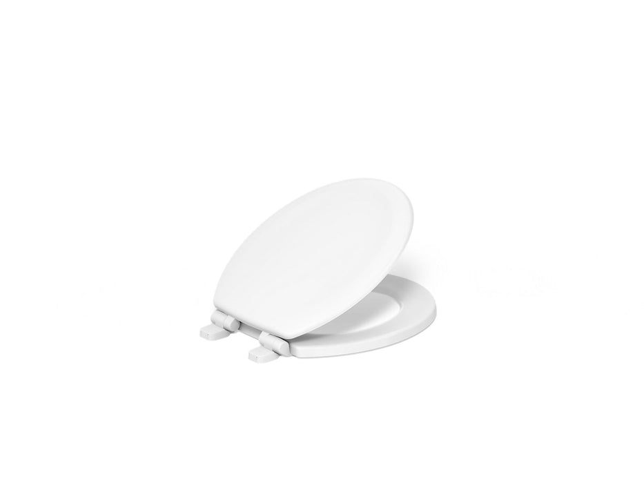 KOHLER Stonewood Quiet-Close round-front toilet seat